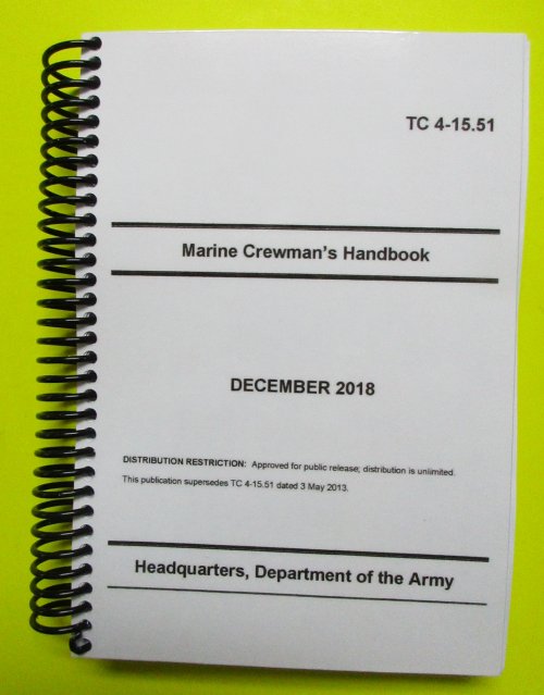 TC 4-15.51 Marine Crewman's Handbook - 2018 - BIG size - Click Image to Close